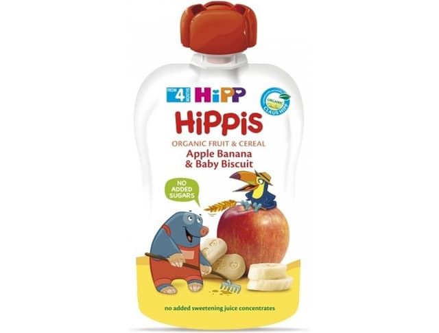 Hippis Bio Kašica Jabuka Banana i Dječji Keks