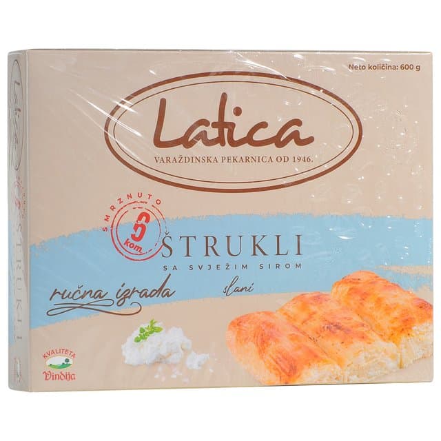 Štrukli sa sirom slani