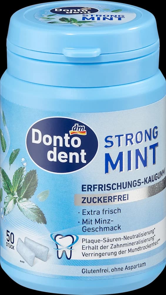 Dontodent gume za žvakanje Str.Mint 50k