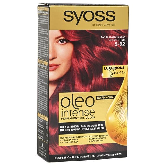 Syoss Oleo boja za kosu 5-92 Svijetlocrvena
