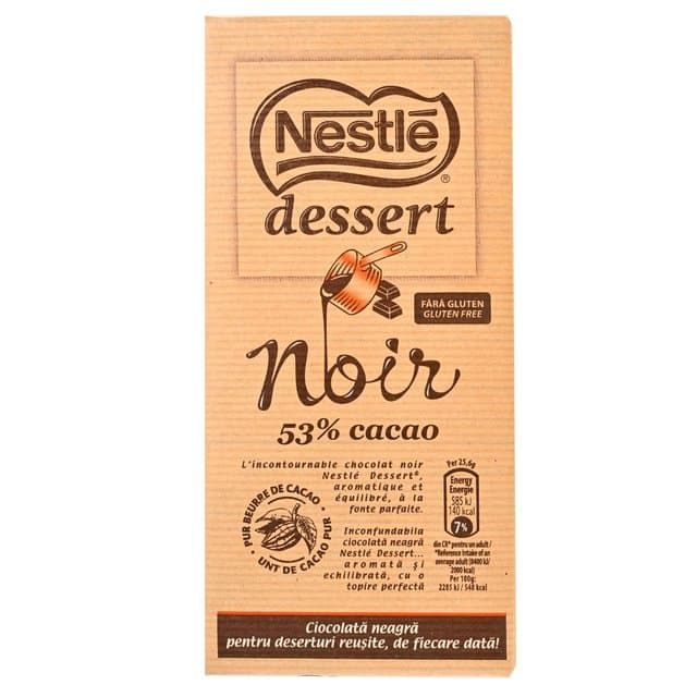 Čokolada za kuhanje Dessert Noir