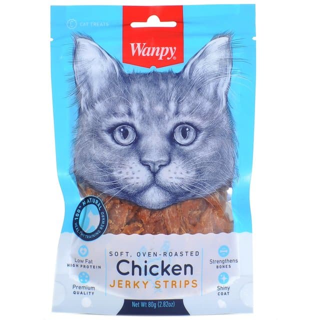 WANPY CAT SUŠENA PILETINA 80g