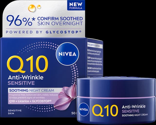 Nivea Q10 Sens. noćna krema 50 ml