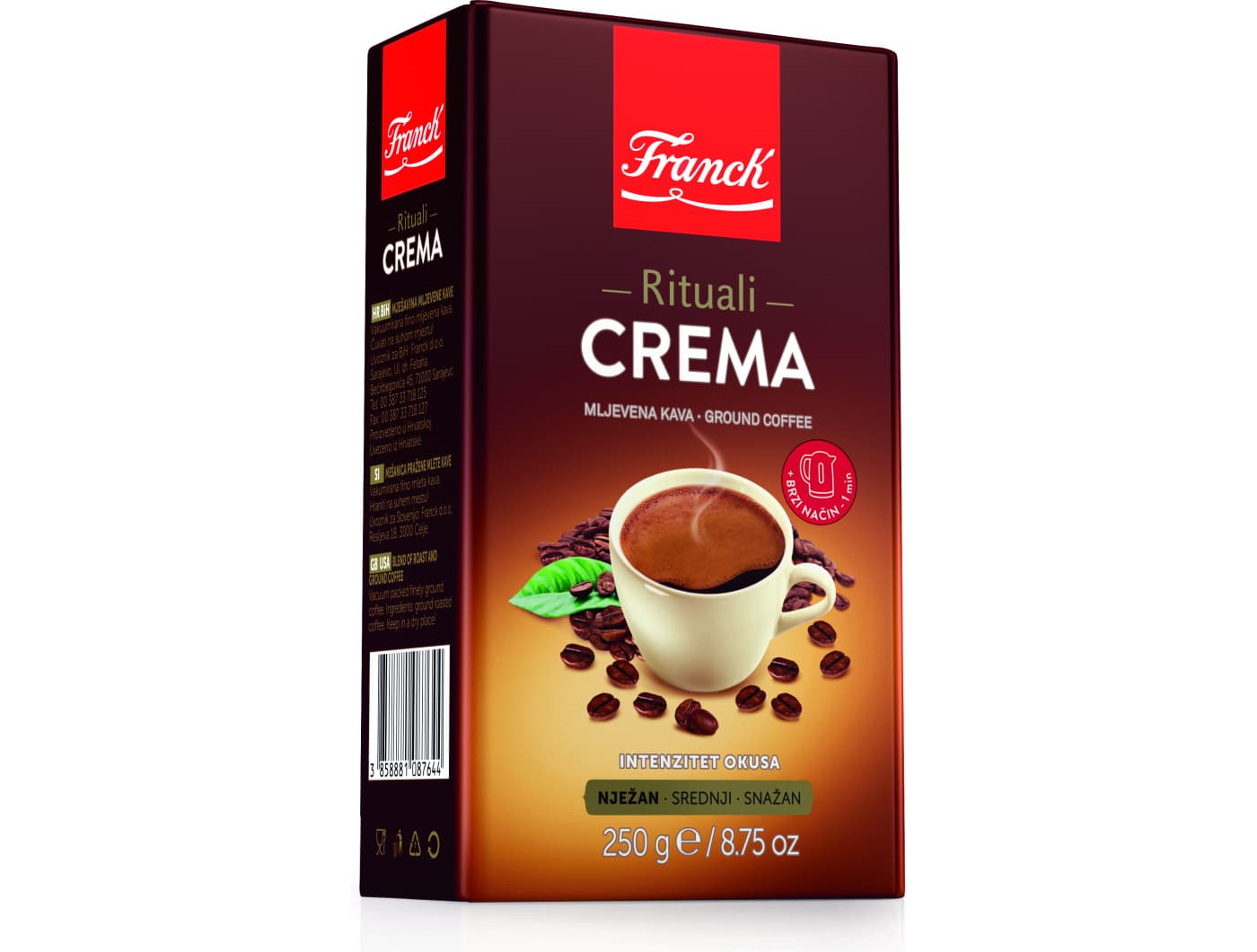 Kava Crema mljevena vakumirana