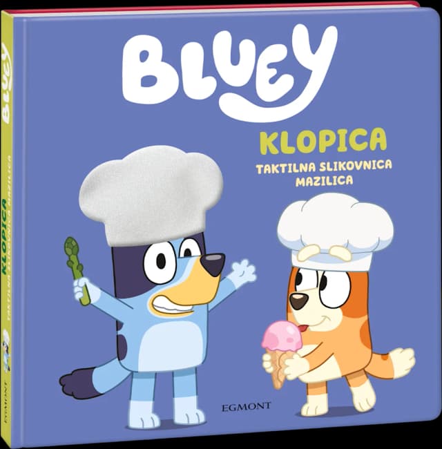 Bluey Klopica Taktilna Slikovnica
