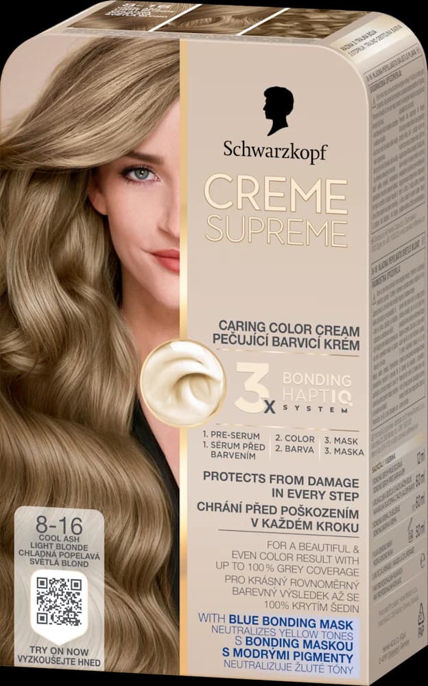 Creme Supreme 8-16 pepeljasto plava