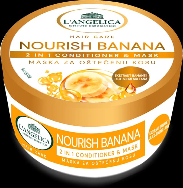 L'Angelica maska Nourish Banana 300 ml