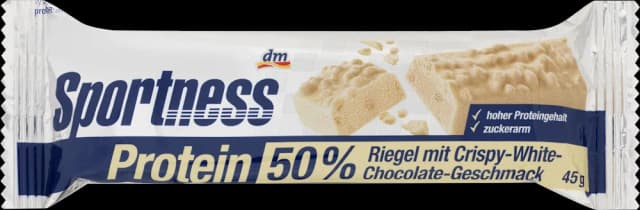 Sportness prot.ploč. bijela čokolad. 45g