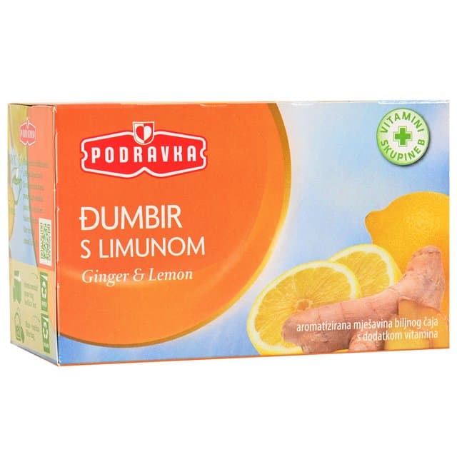 Čaj đumbir s limunom