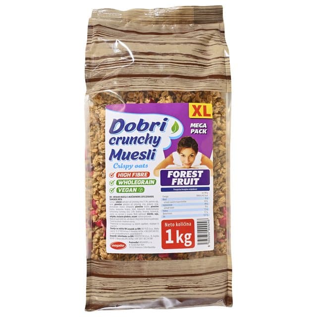 MUESLI CRUN.DOBRI Š.VOĆE 1 kg