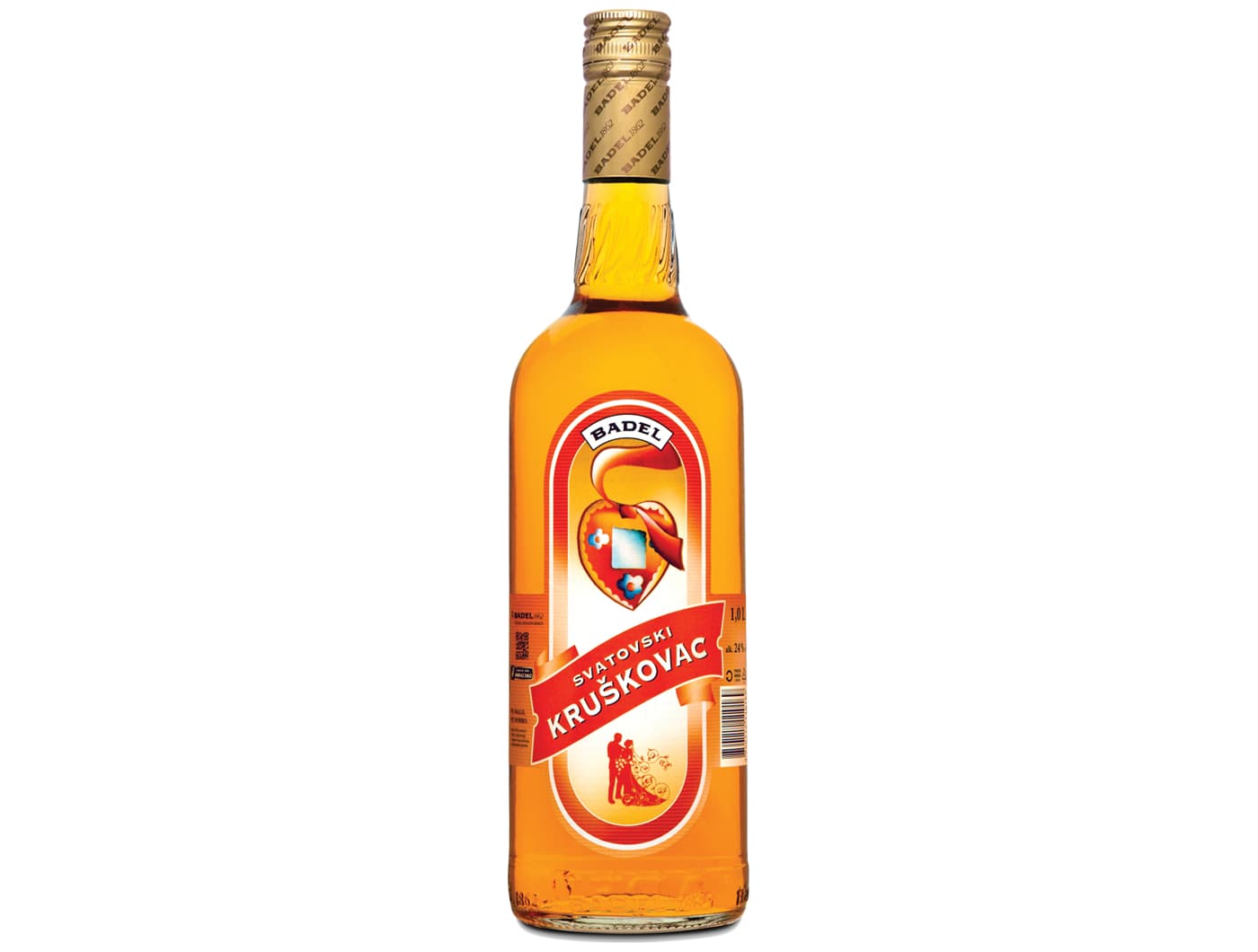 BADEL Svatovski kruškovac 24% alkohola