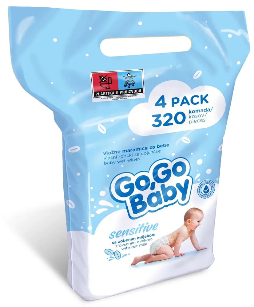 BABY VLAŽNE MARAM.ZOB.MLI. 80M 4kom