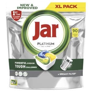Tablete za perilicu posuđa Jar Platinum Lemon All in One
