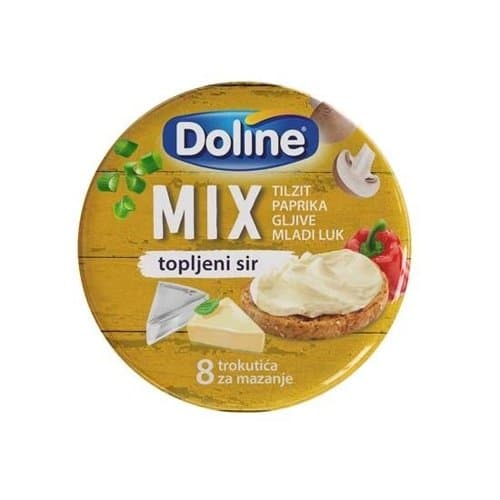 TOPLJENI SIR MIX 140G DOLINE