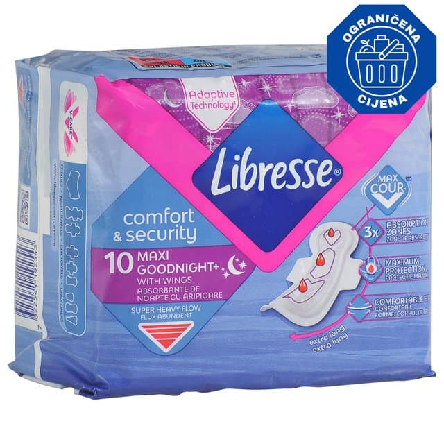 Libresse Maxi Goodnight Clip Ulošci