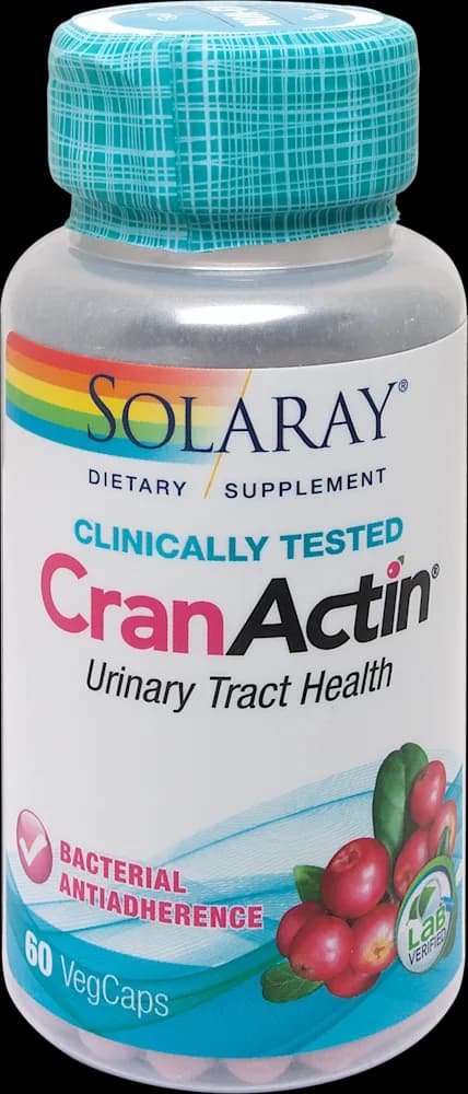 Solaray CranActin brusnica 60 kps