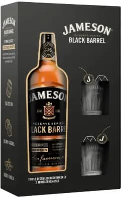 0,7L JAMESON BB WHISKY SA ČAŠ.