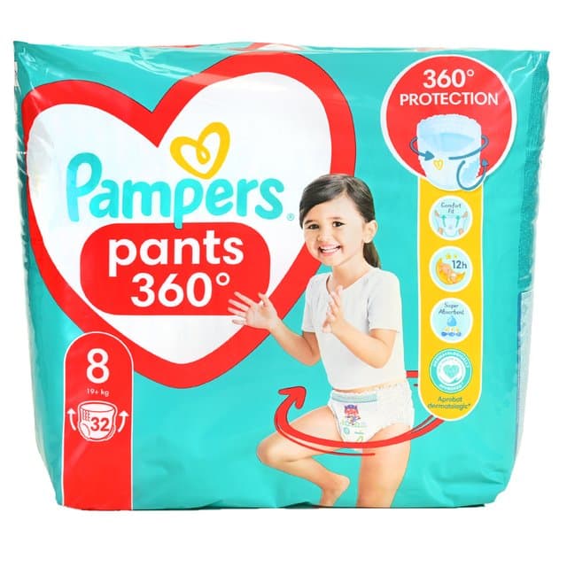 Pampers Pelene gaćice Jumbo Pack S8
