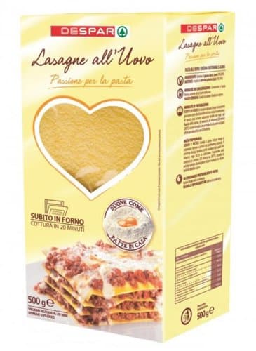 TJES.LAZANJ.ZELE.DESPAR 500 g