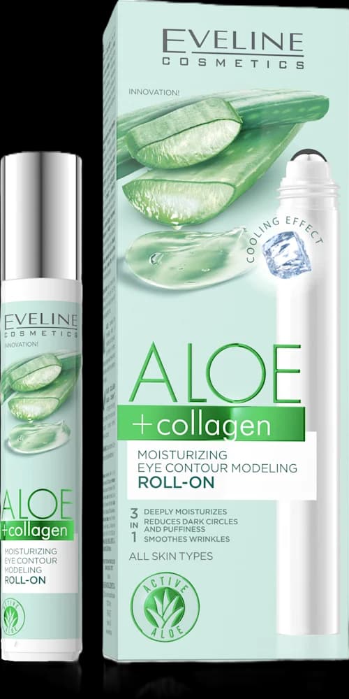 Eveline Aloe roll-onoko očiju,15ml