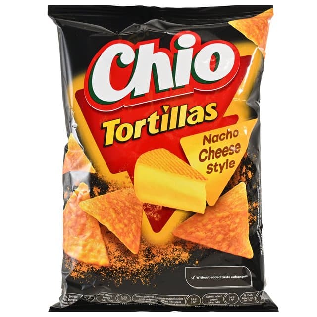 Tortilla Chips Nacho Cheese