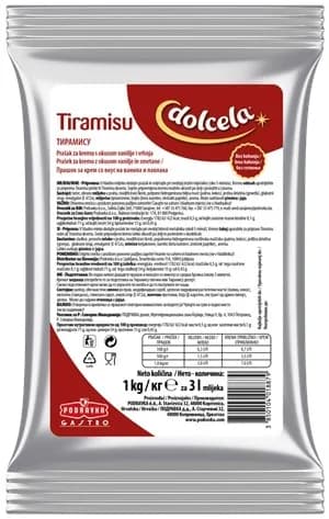 1KG DOLCELA KREMA TIRAMISU