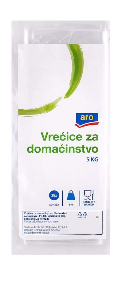 25/1 ARO VREĆICE ZA DOMAĆ 5KG