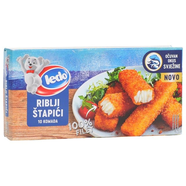 Panirani riblji štapići filet