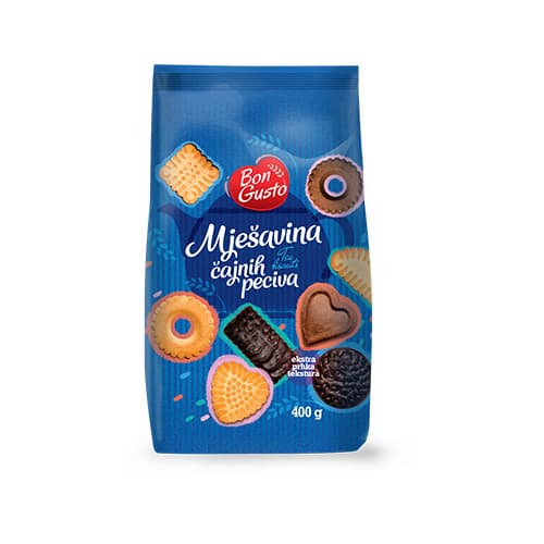 KEKS ČAJNO PECIVO MIX BON GUSTO 400 g