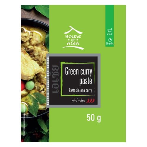 Pasta Zeleni Curry