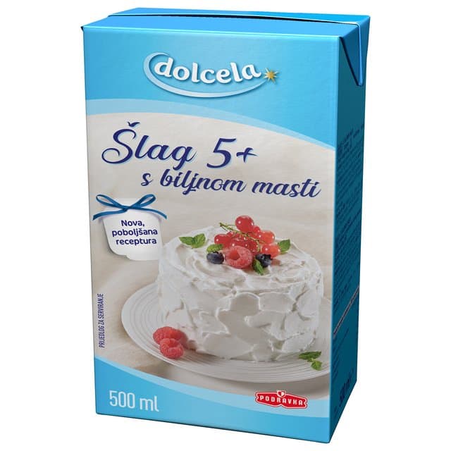 Šlag biljni 5+