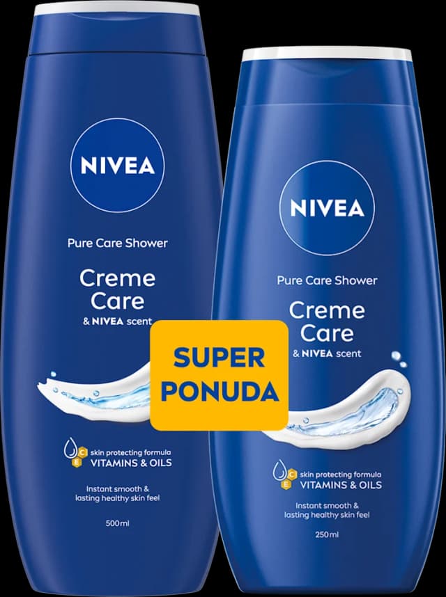 Nivea gel za tušir. Cream Care duopak