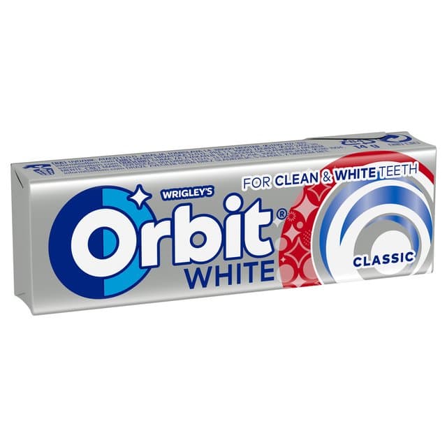 Orbit White Classic dražeje