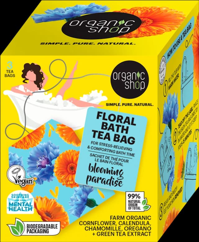 Organic S.Floral Bath Tea Bag 3x50 g OS