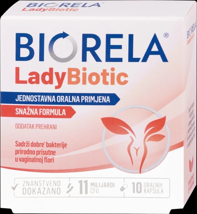 Biorela LadyBiotic kapsule 10 kom.