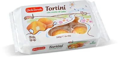 BISKVIT TORTINI SA ML.KREMOM 240g