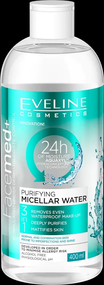 Eveline Micelarna Voda 3u1