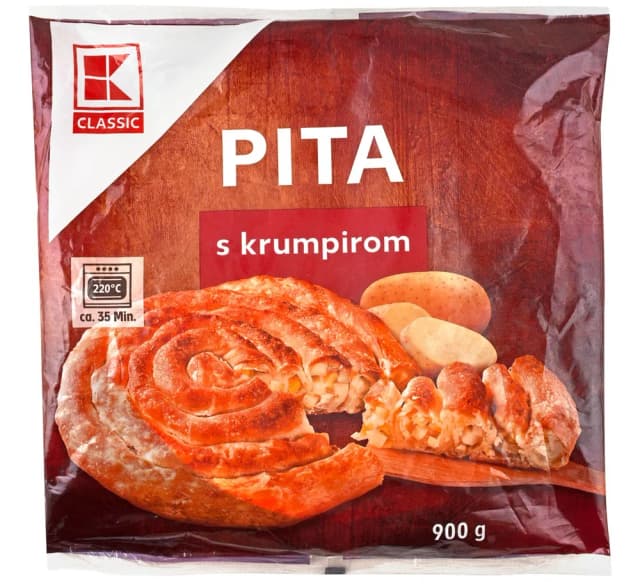 KLC.Pita s krumpirom 900g