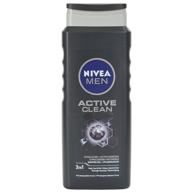 Gel za tuširanje Nivea Men Active Clean