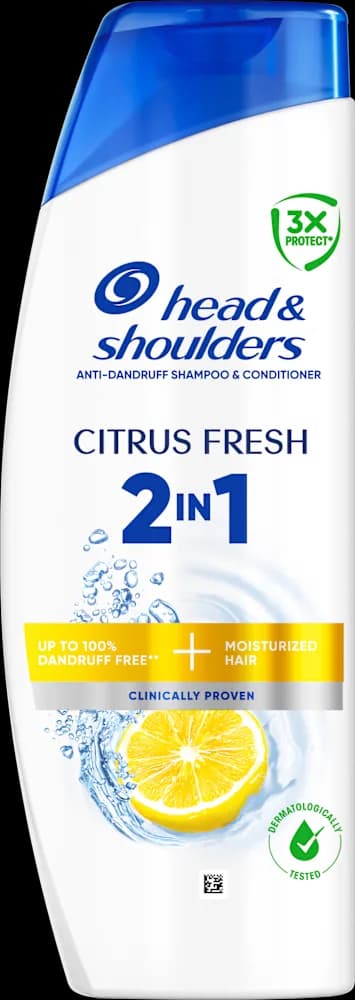 H&S šampon 400 ml 2u1 Citrus