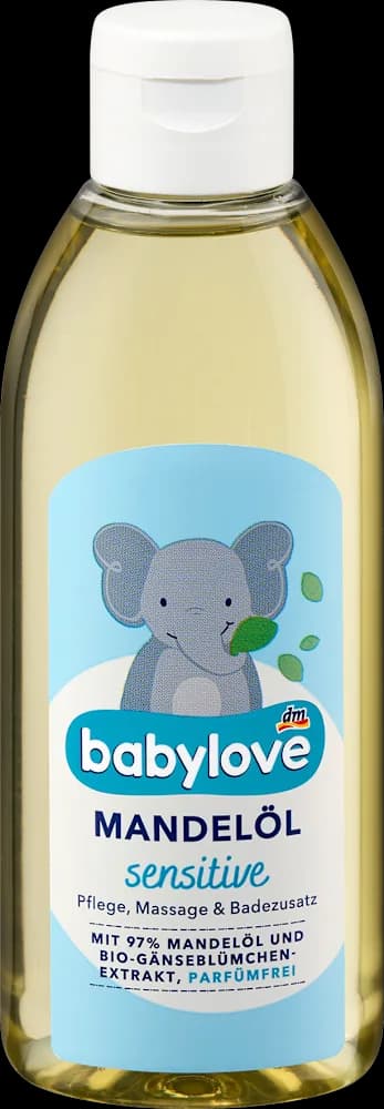 babylove bademovo ulje sensitive 250ml
