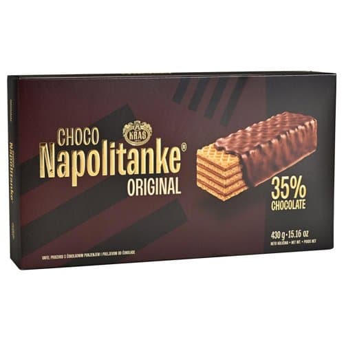 N-NAPOLITANKA KRAŠ 430G ČOKOLADNA -7/1-