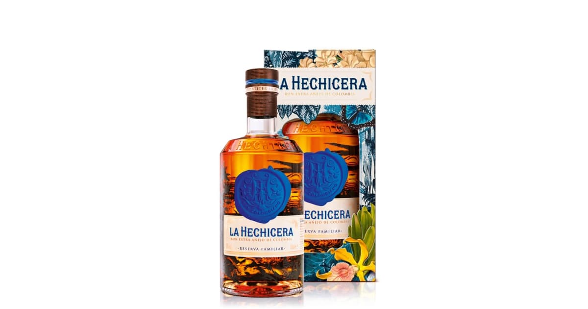 Rum La Hechicera Extra Anejo 40% Gift Box