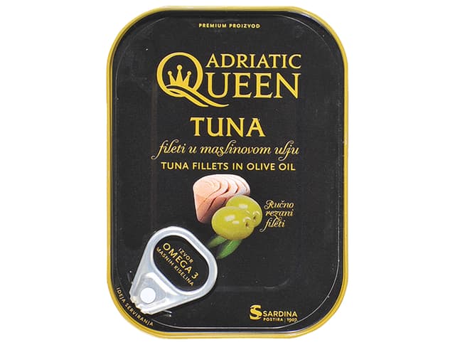 Tuna Fileti u Maslinovom Ulju