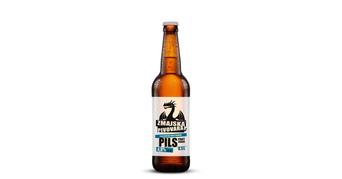 PIVO ZMAJSKO PILS 0,5 L BOCA