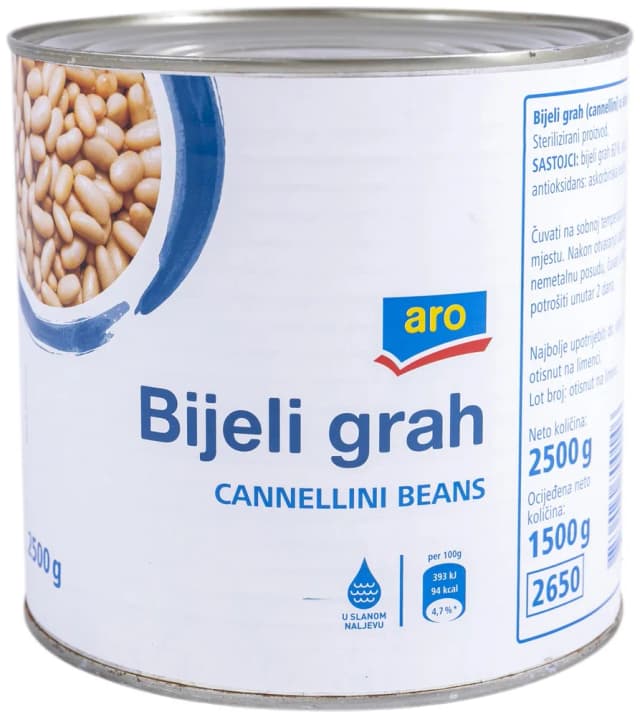 2500G ARO BIJELI GRAH