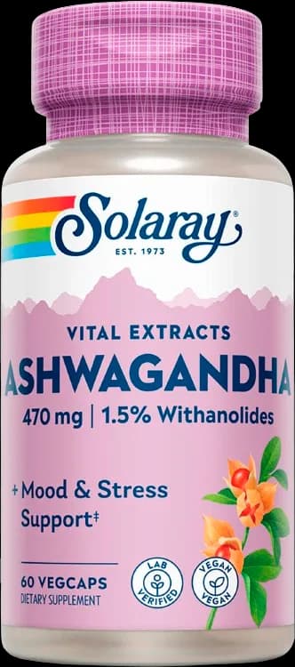 Solaray Ashwagandha 60 kapsula