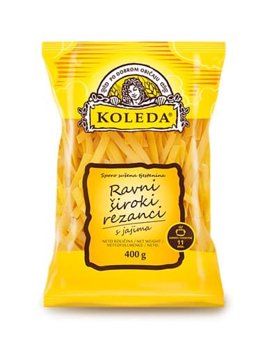 Koleda Ravni Široki Rezanci s Jajima
