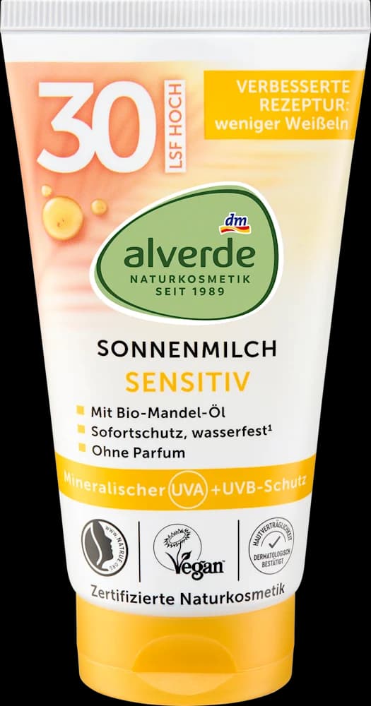 alverde sens. mlijeko/tijelo ZF30 75 ml