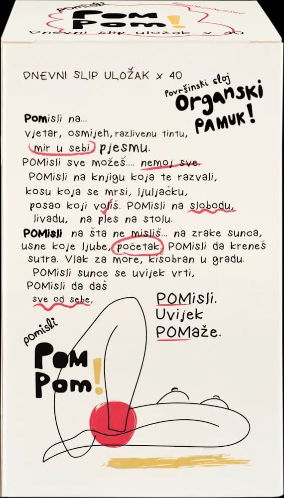 Pom Pom dnevni slip ulošci 40 kom.